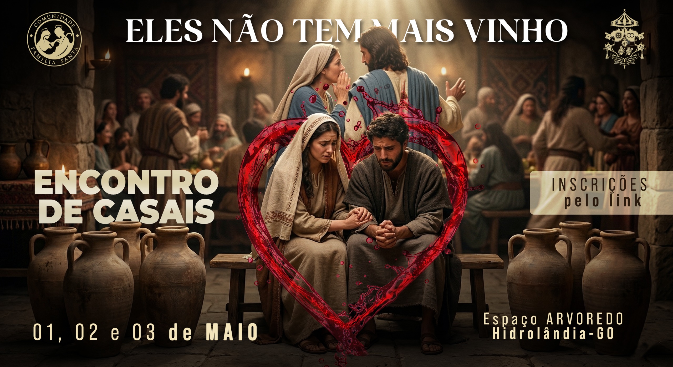 Encontro de Casais - Eles não têm mais vinho